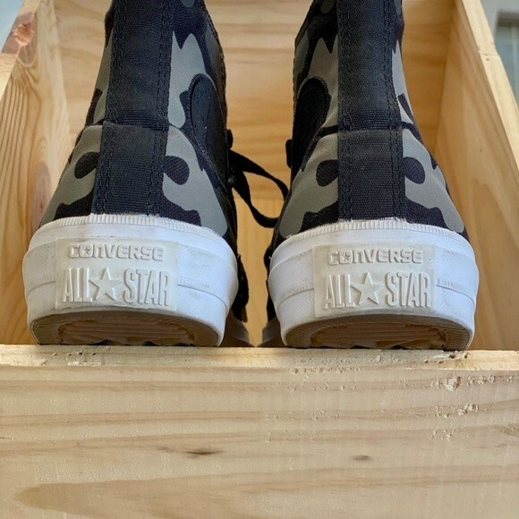 Converse Chuck Taylor II Reflective Charcoal Camo High-Top 2015 Release Size 7.5 - Picture 12 of 12